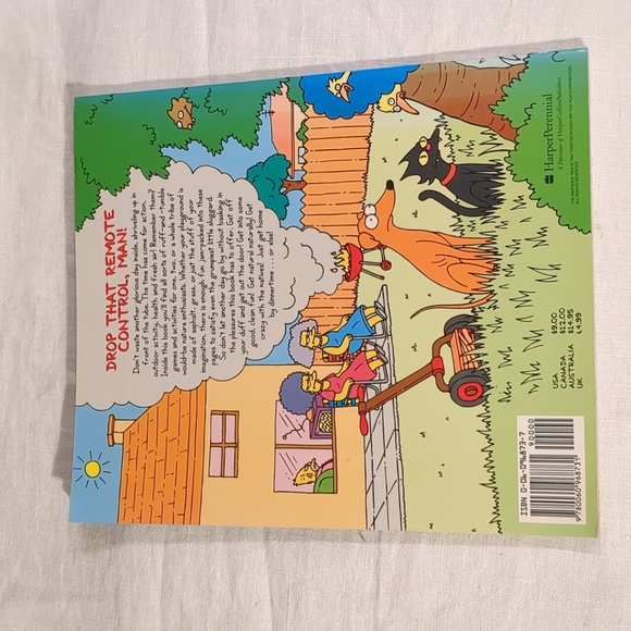 1992 The Simpsons Fun Book in the Sun Activity Bart Games Matt Groenings Vtg 90s - Picture 2 of 8